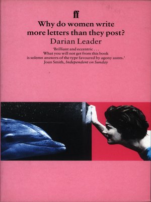 cover image of Why do women write more letters than they post?